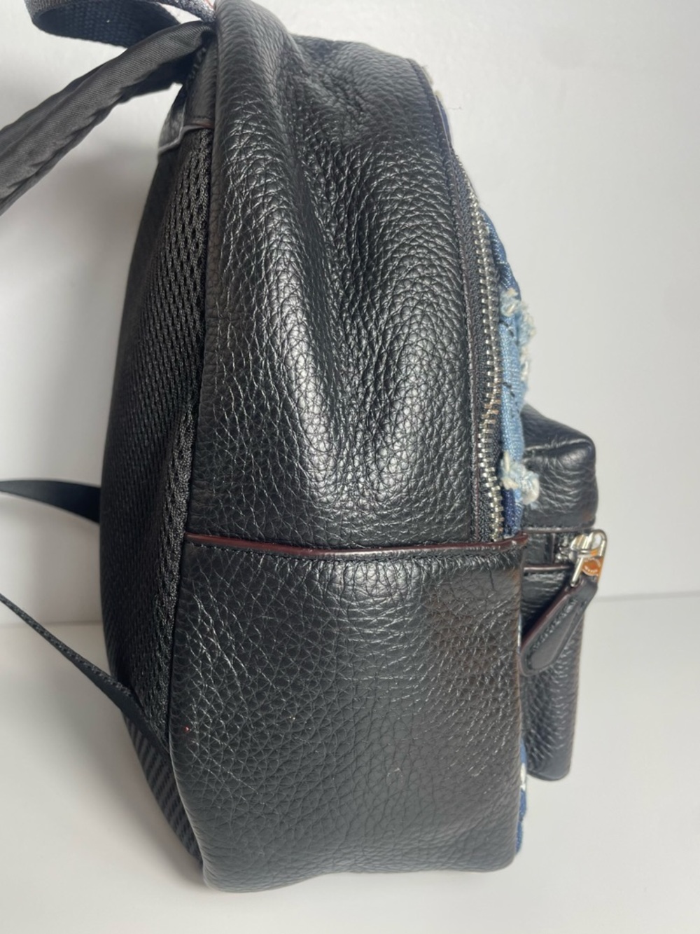 Rare Coach Charlie Mini Americana Denim Patchwork Backpack-COA - Picture 15 of 16